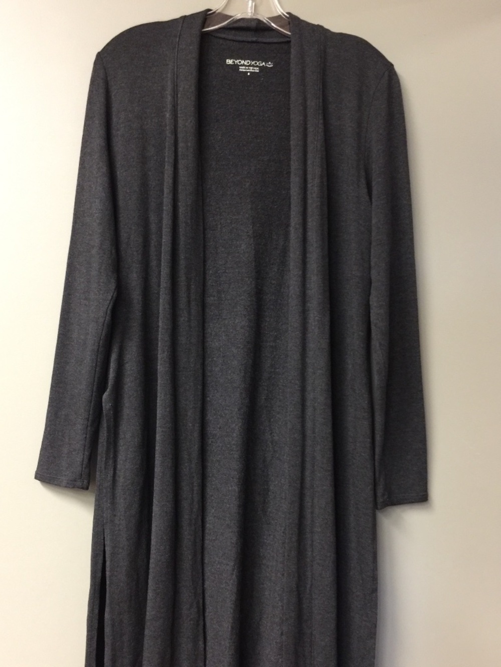 Women's Open Front Longline Duster Cardigan